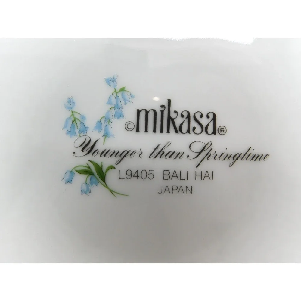 Display Plate-Has Chips (See Photos) Vtg Mikasa Bali Hai Dinner Plate L9405